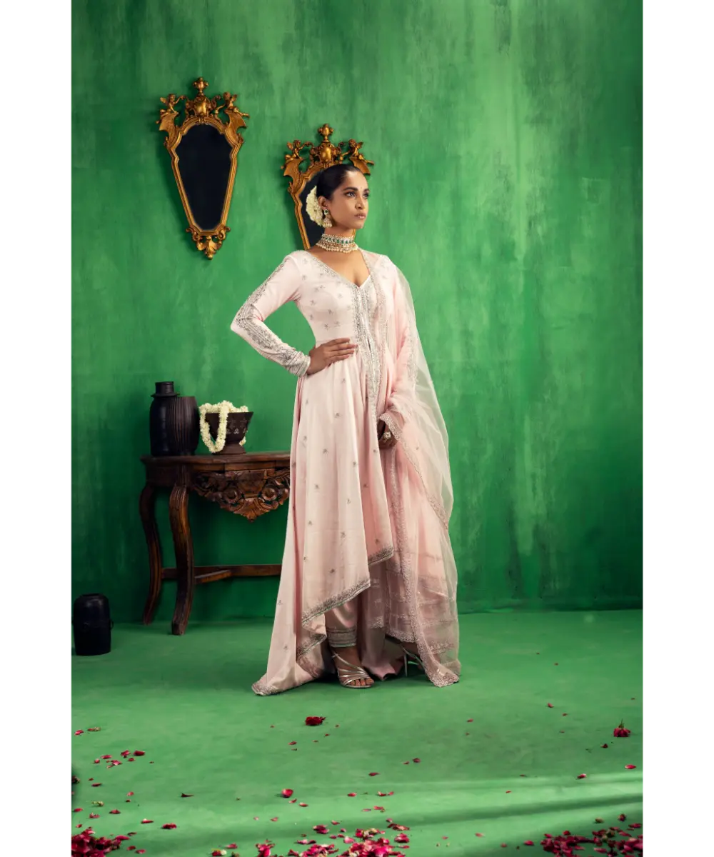JIGAR MALI - Baby pink jacket set